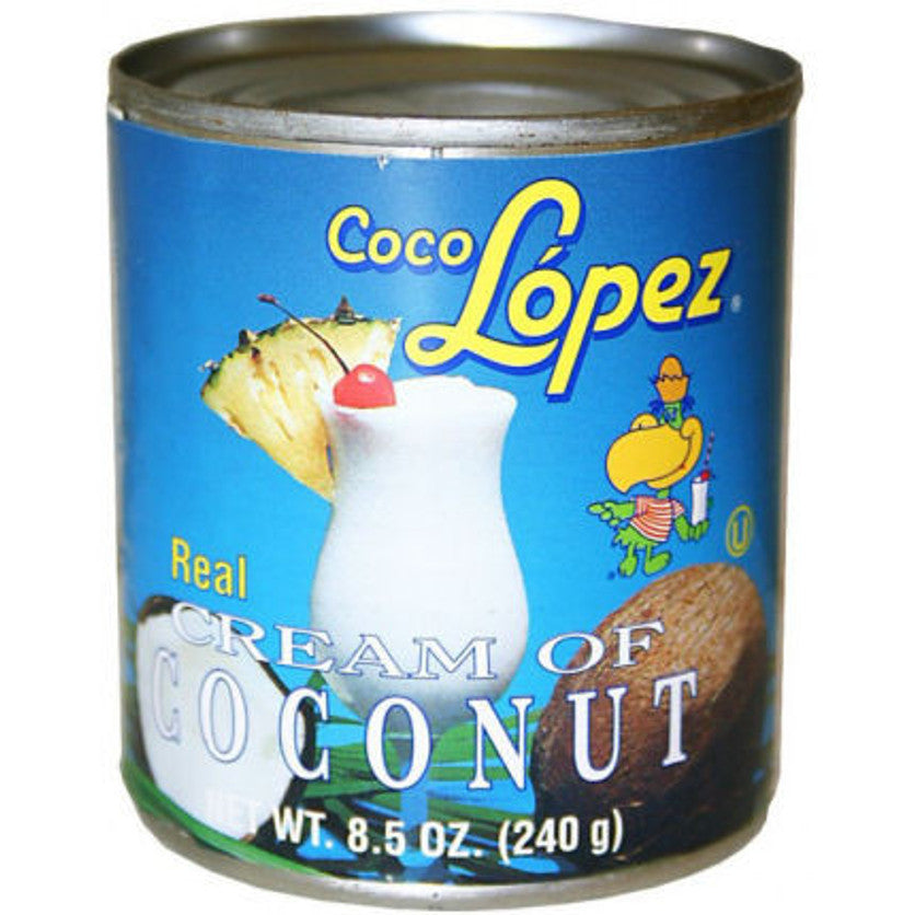 Coco Lopez Real Cream of Coconut 8.5oz 240g can
